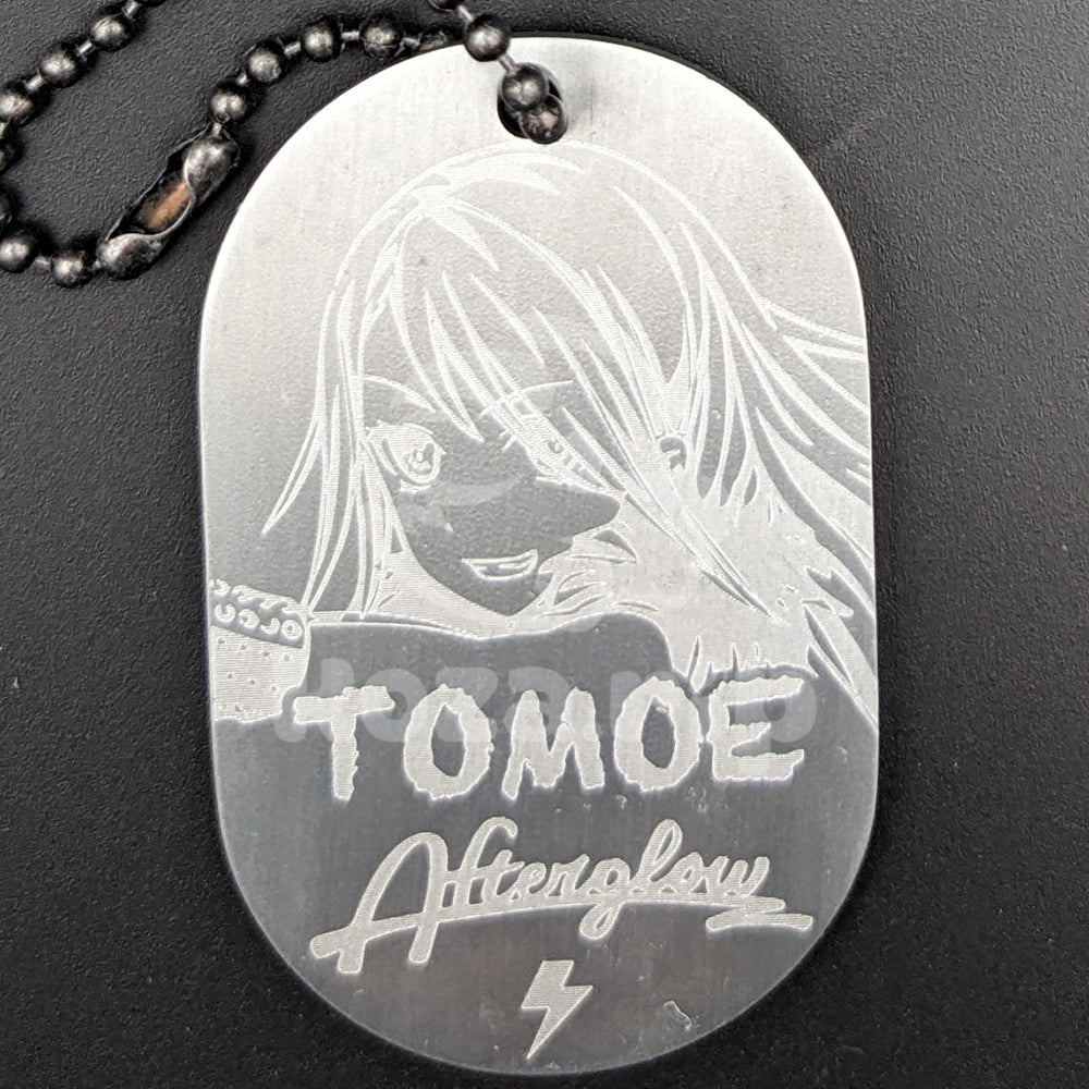 BanG Dream! - Trading Dog Tag Keychain - Tomoe Udagawa