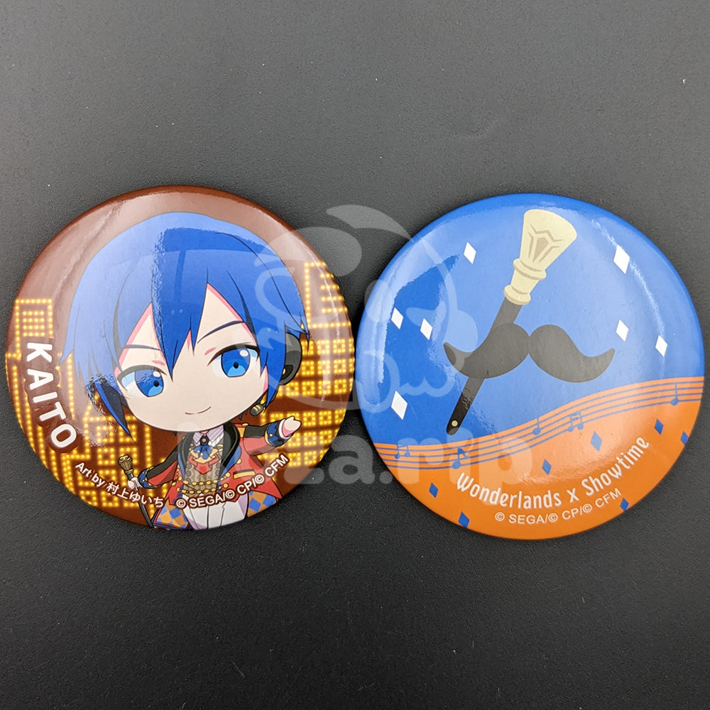 Project SEKAI - Sega Lucky Lottery Vol. 3 - Can Badge Set - KAITO (Wonderlands×Showtime ver.)
