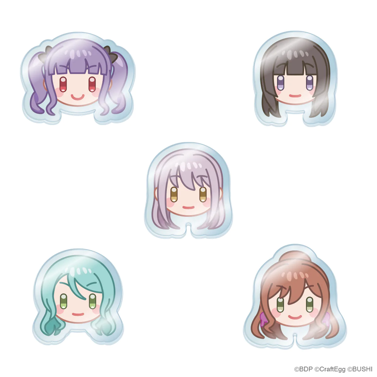 BanG Dream! - Decoration Acrylic Badge - Sayo Hikawa