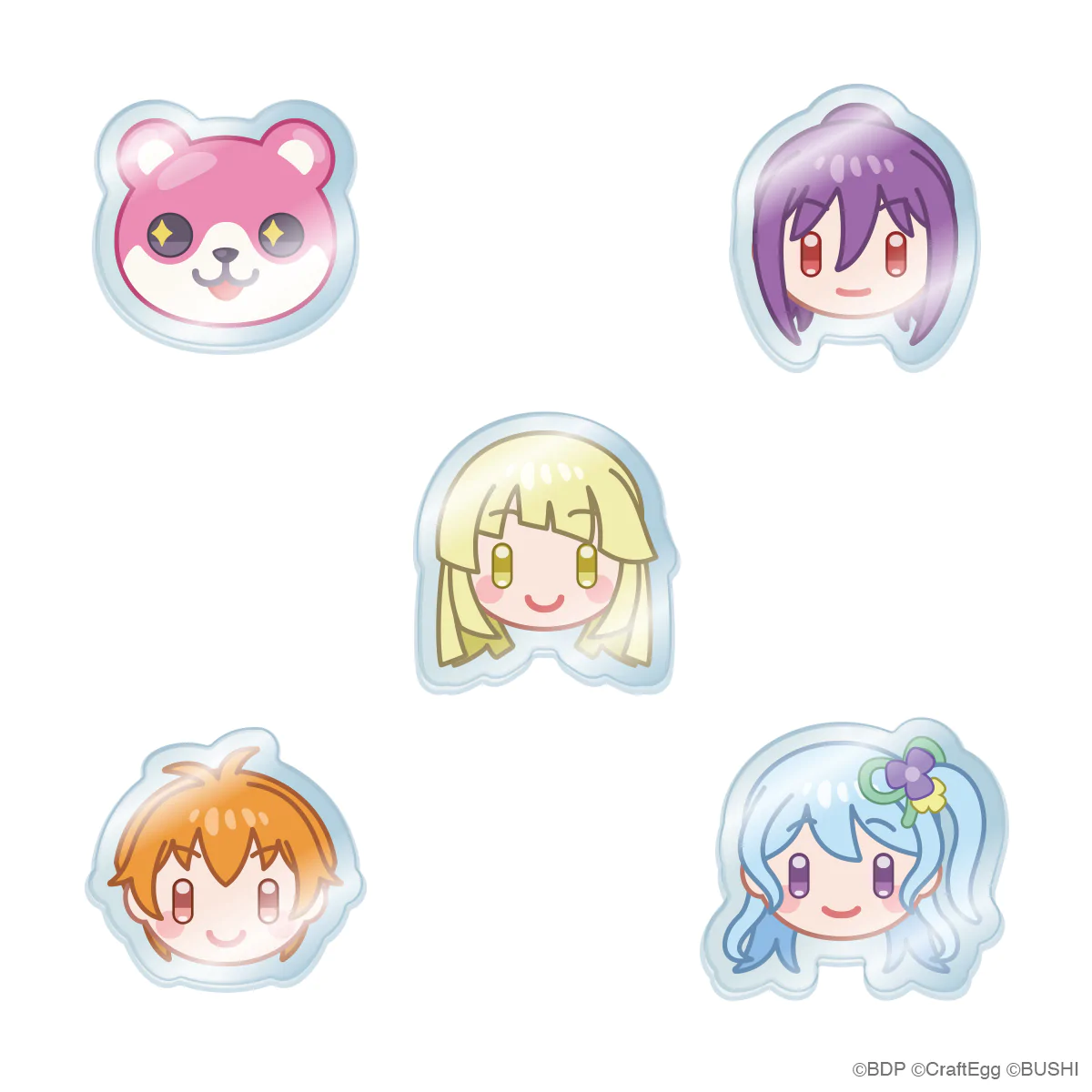 BanG Dream! - Decoration Acrylic Badge - Kaoru Seta