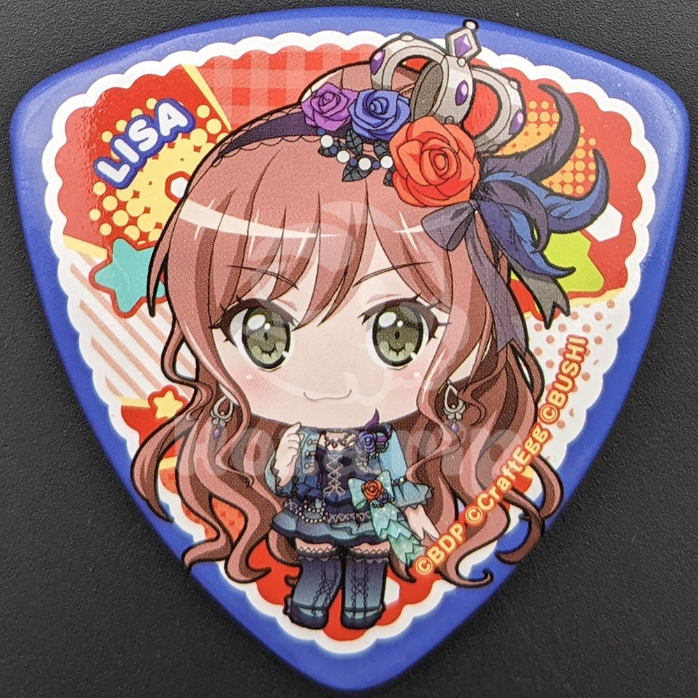 BanG Dream! - Guitar Pick Can Badge - Lisa Imai (Vol. 2)