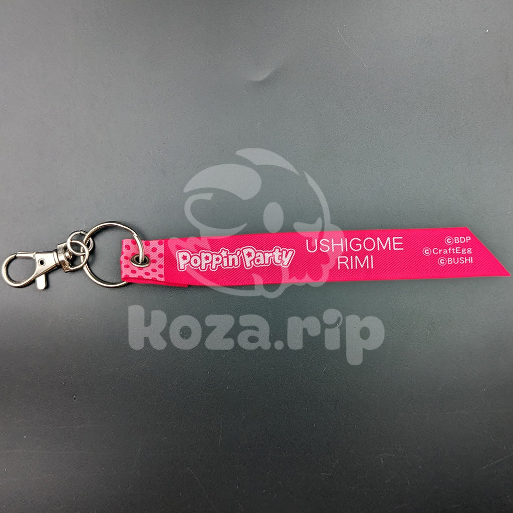 BanG Dream! - Ribbon Keychain - Rimi Ushigome