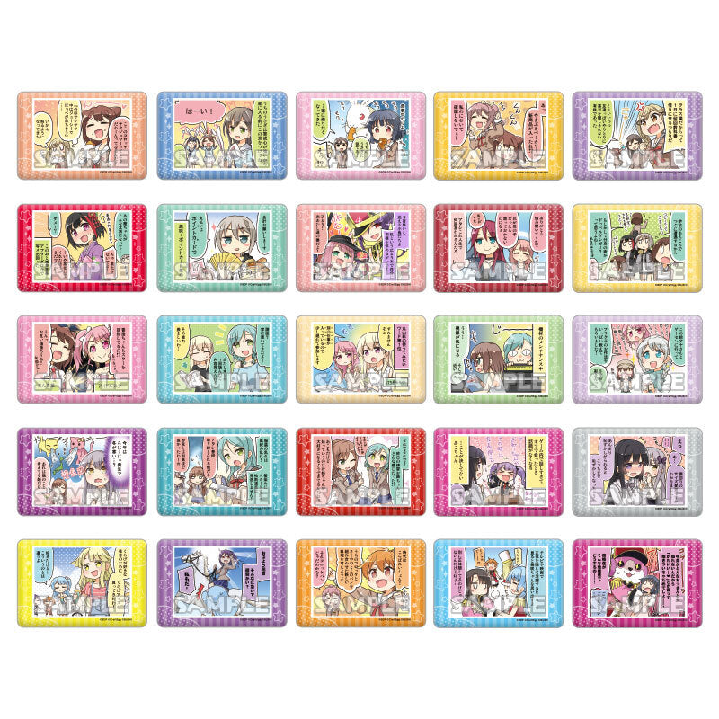 BanG Dream! - Comic Can Badge - Saya Yamabuki & Kasumi Toyama