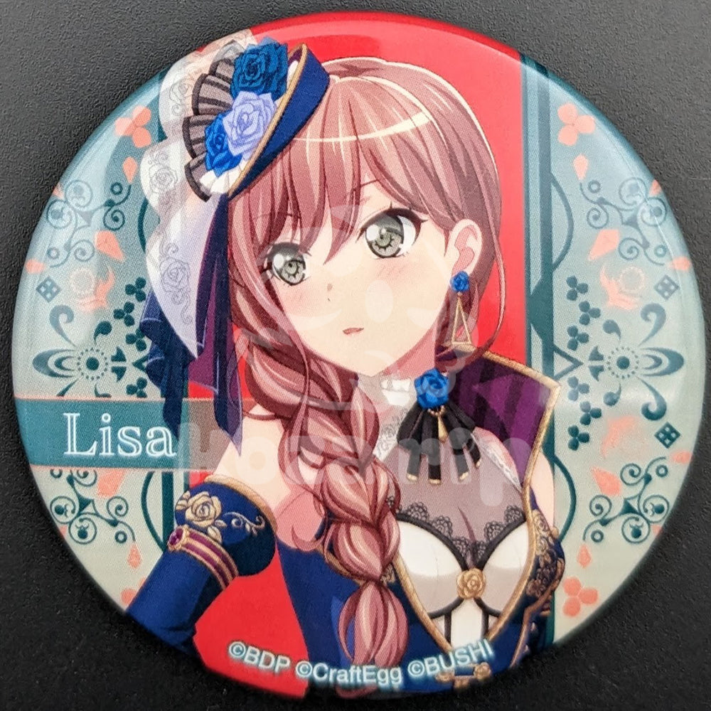 BanG Dream! Episode of Roselia LIVE - Can Badge - Lisa Imai