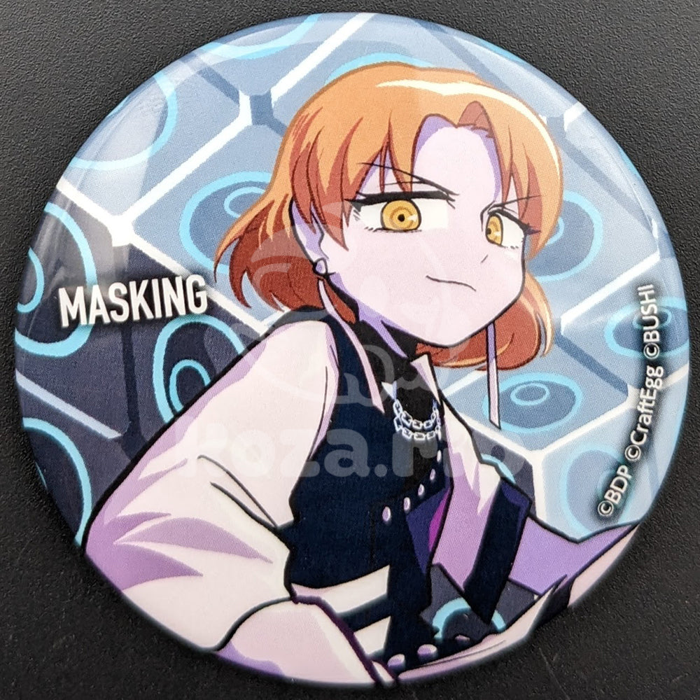 BanG Dream! OVERKILL LIVE - Can Badge - MASKING (Masuki Sato)