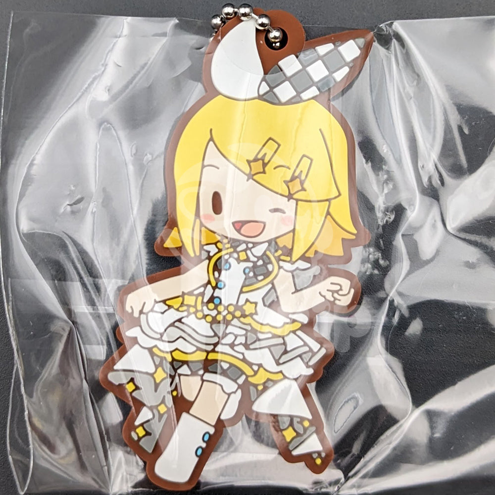 Project SEKAI - Capsule Rubber Keychain - Rin Kagamine (MORE MORE JUMP! ver)