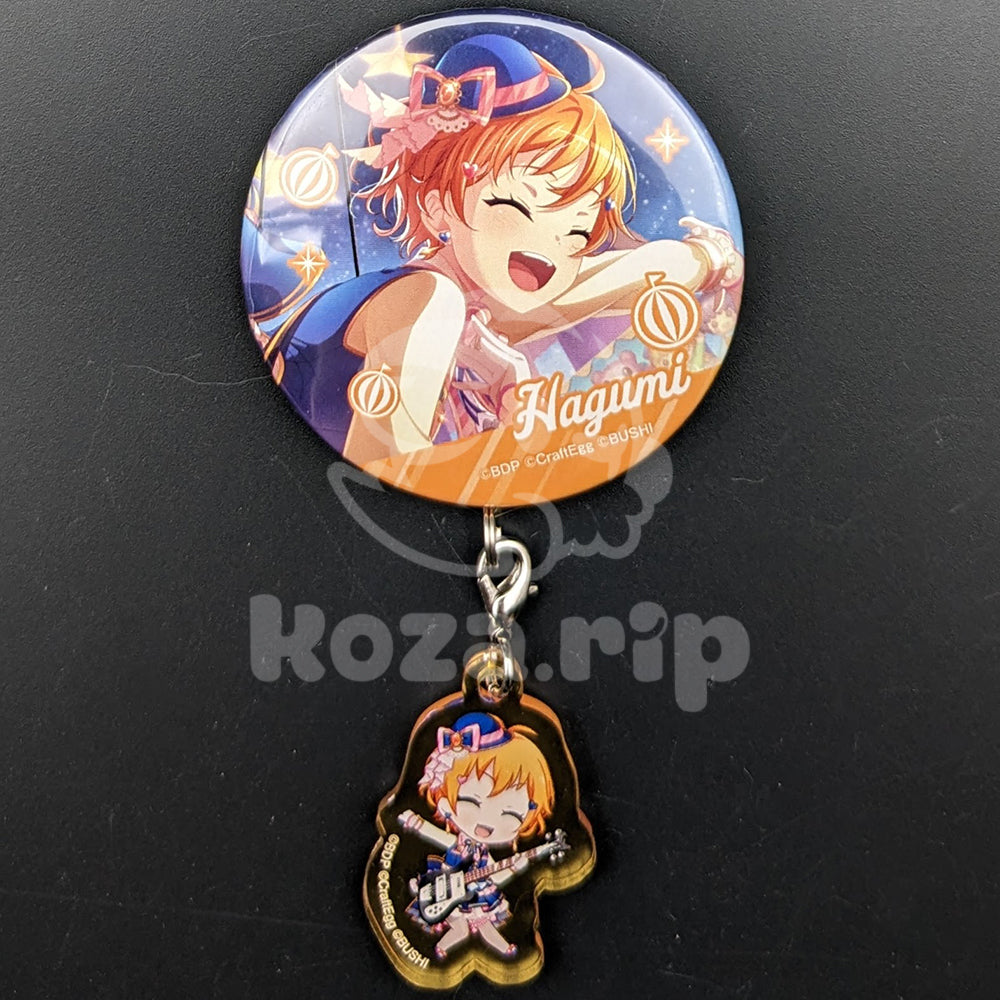 BanG Dream! - Can Badge with Charm - Hagumi Kitazawa