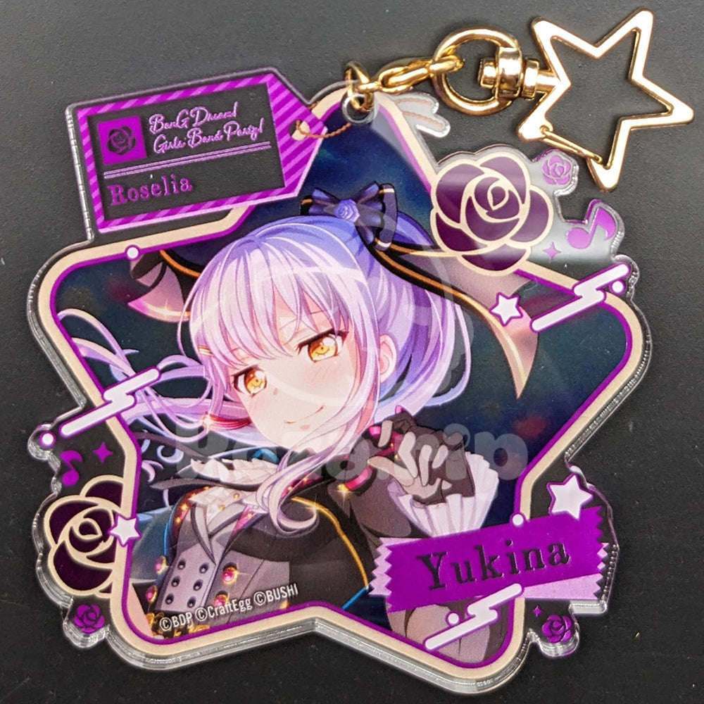 BanG Dream! - Large Star Acrylic Keychain - Yukina Minato ("This Warmth in My Heart")