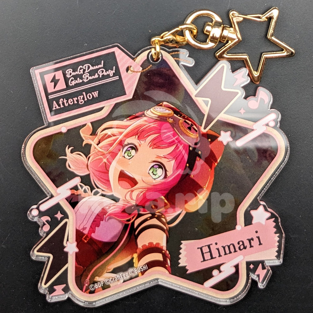 BanG Dream! - Large Star Acrylic Keychain - Himari Uehara ("The Sunset Bandwagon")