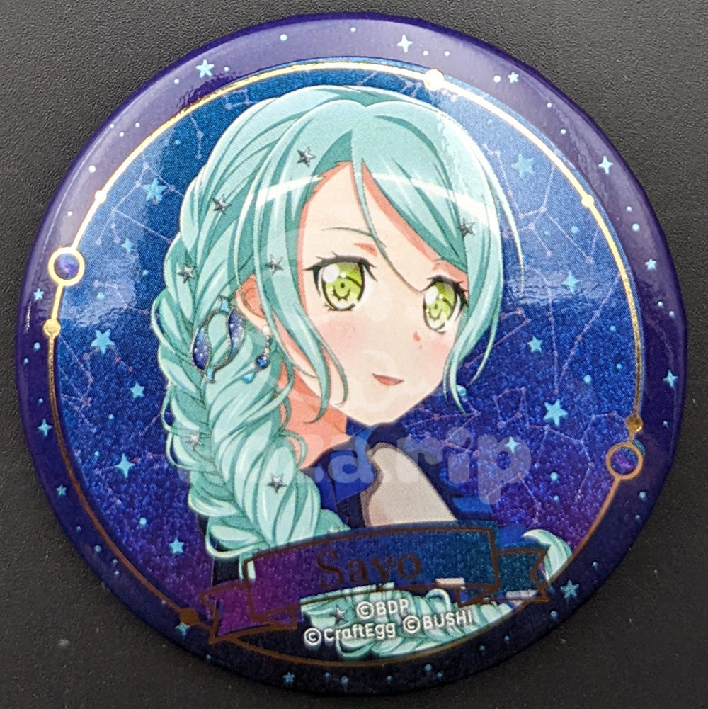 BanG Dream! - Twinkle Party Can Badge - Sayo Hikawa (Hologram ver.)