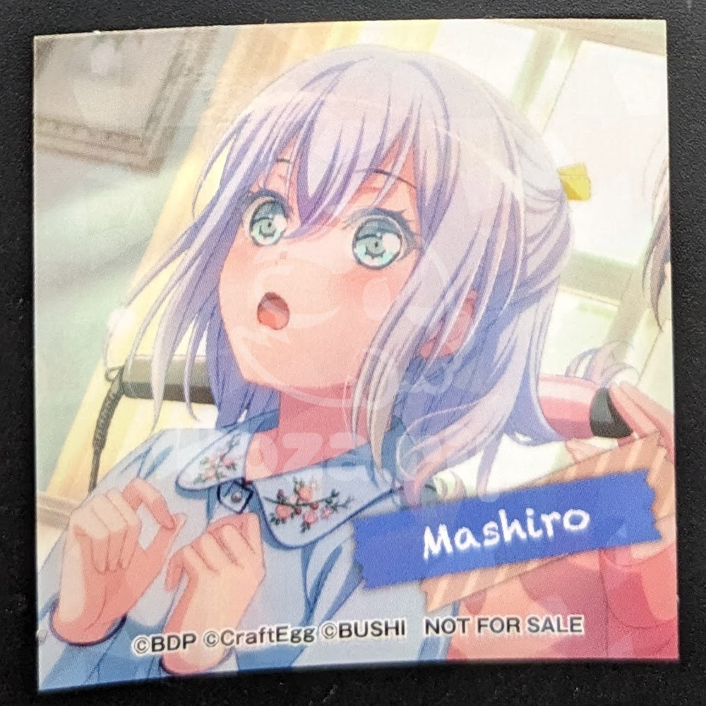 BanG Dream! - Hologram Sticker - Mashiro Kurata (Animate Spring Fair 2023)