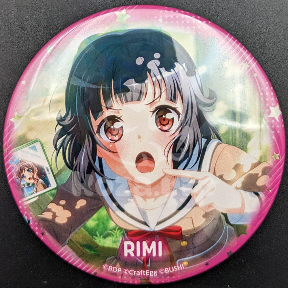 BanG Dream! - Large Hologram Can Badge - Rimi Ushigome ("Live Beyond!!")
