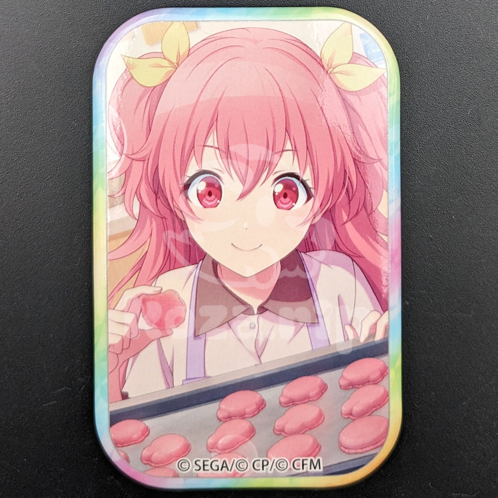 Project SEKAI - Square Can Badge - Airi Momoi ("Secret Operation Valentine's Day")