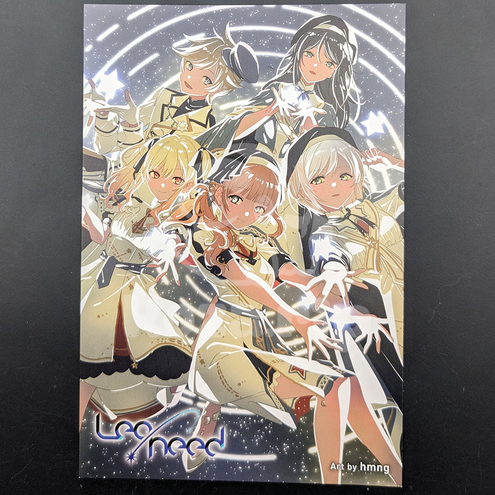 Project SEKAI - CD Extra Postcard - "STAGE OF SEKAI / Peaky Peaky" - Leo/need