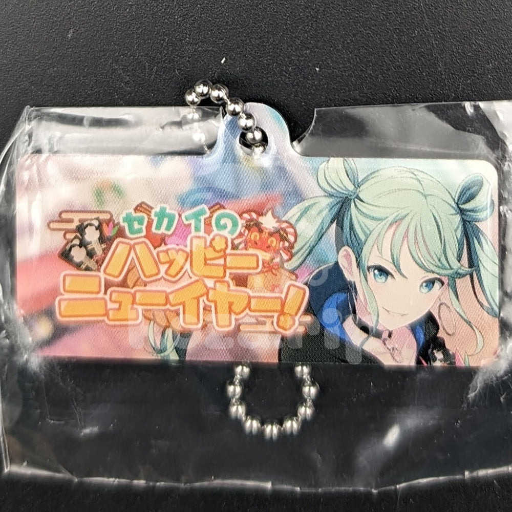 Project SEKAI - Capsule Metal Keychain - Miku Hatsune (Vivid BAD SQUAD ver.) ("SEKAI Happy New Year!")
