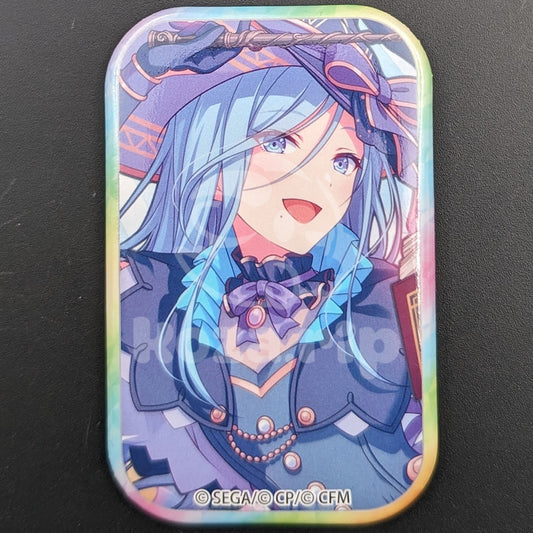 Project SEKAI - Square Can Badge - Shizuku Hinomori ("Cast a Spell on You" trained ver.)