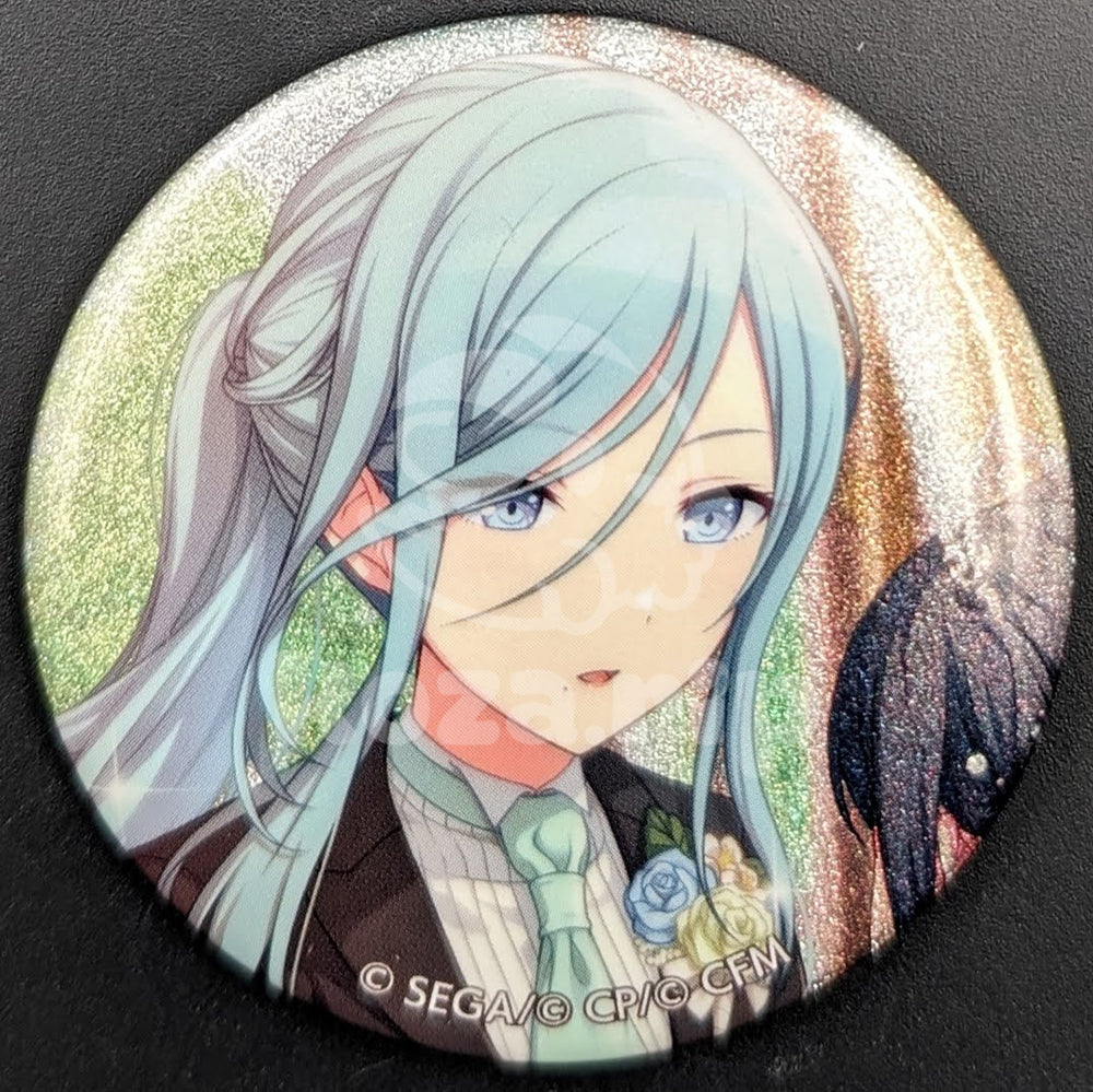 Project SEKAI - Glitter Can Badge - Shizuku Hinomori ("Wishing to the Blue Sky for Your Happiness!")