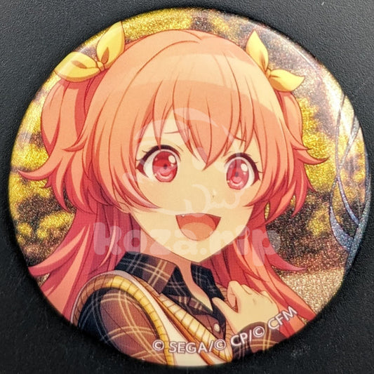 Project SEKAI - Glitter Can Badge - Airi Momoi ("Wishing to the Blue Sky for Your Happiness!")