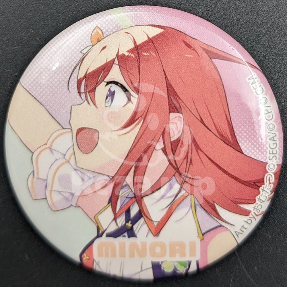 Project SEKAI × HOEM - Can Badge - Minori Hanasato