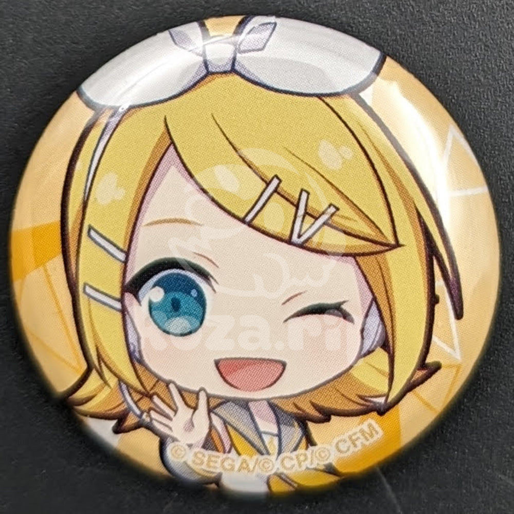 Project SEKAI - Mini Can Badge - Rin Kagamine ("Thanks")