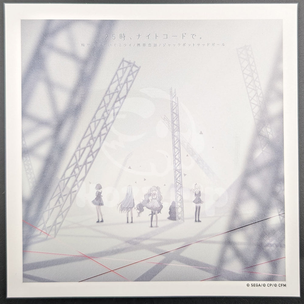 Project SEKAI - CD Art Sticker - Nightcord at 25:00 1st Single "Composing the Future / Cellphone Love Story / Jackpot Sad Girl"