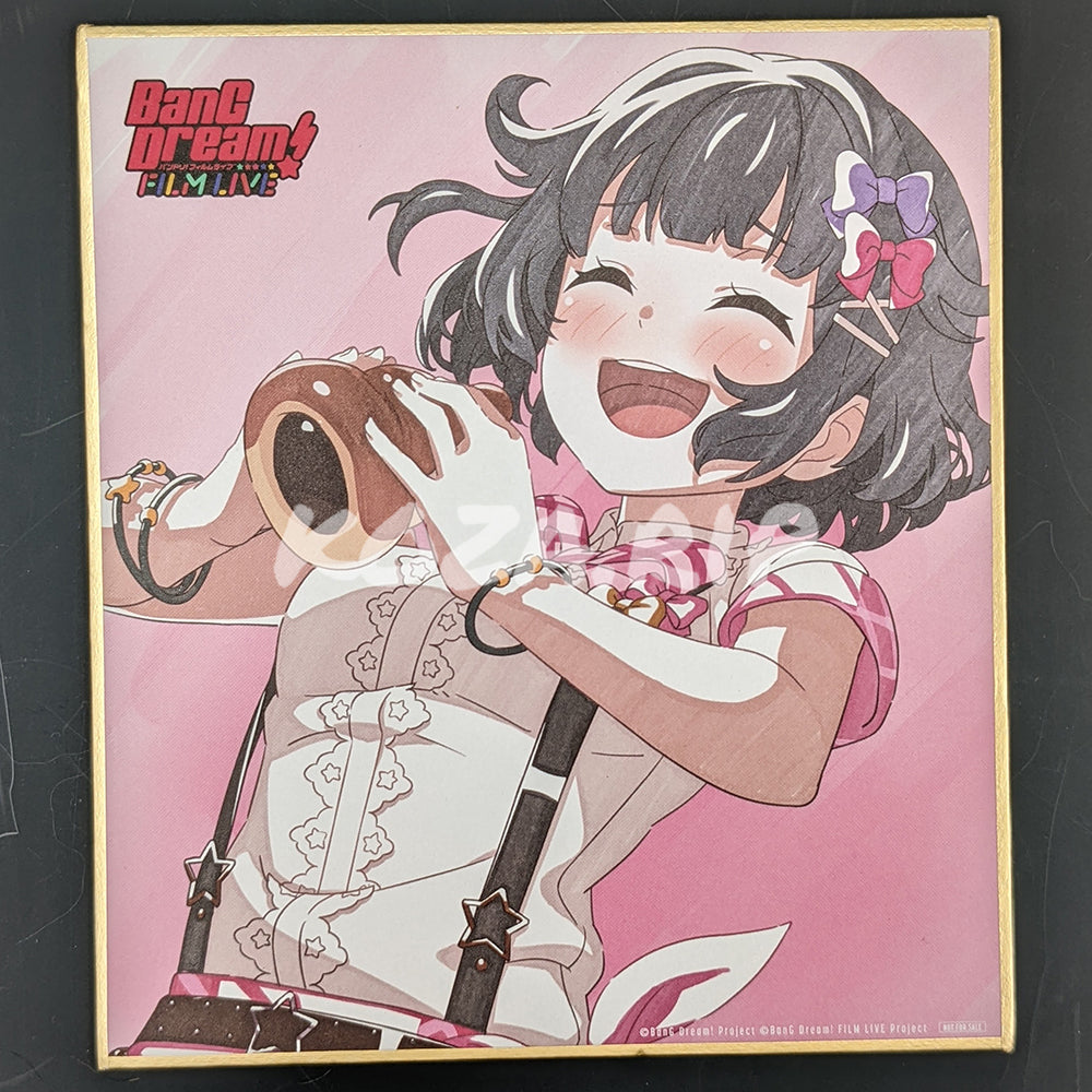 BanG Dream! FILM LIVE - Mini Shikishi - Rimi Ushigome