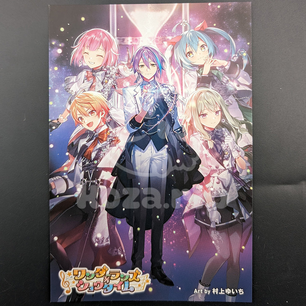 Project SEKAI - CD Extra Postcard - "Donna Ketsumatsu ga Onozomi dai? / Hoshizora Orchestra" - Wonderlands×Showtime