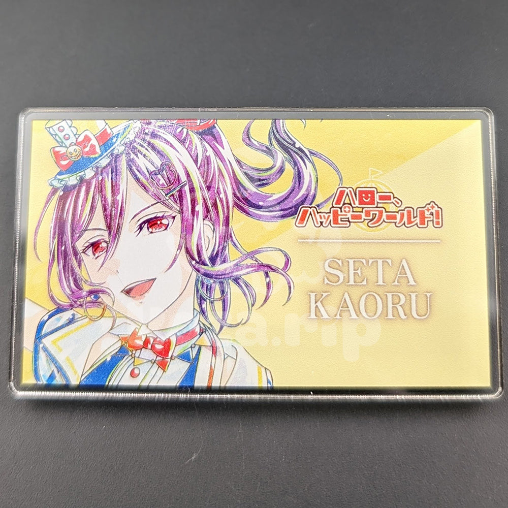 BanG Dream! × Ani-Art - Acrylic Badge - Kaoru Seta (Vol. 4)