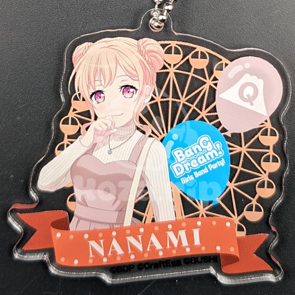 BanG Dream! × Fuji-Q 2023 - Acrylic Keychain - Nanami Hiromachi