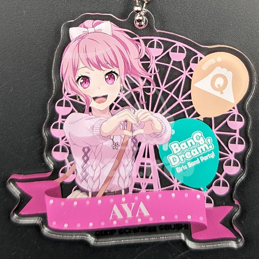 BanG Dream! × Fuji-Q 2023 - Acrylic Keychain - Aya Maruyama