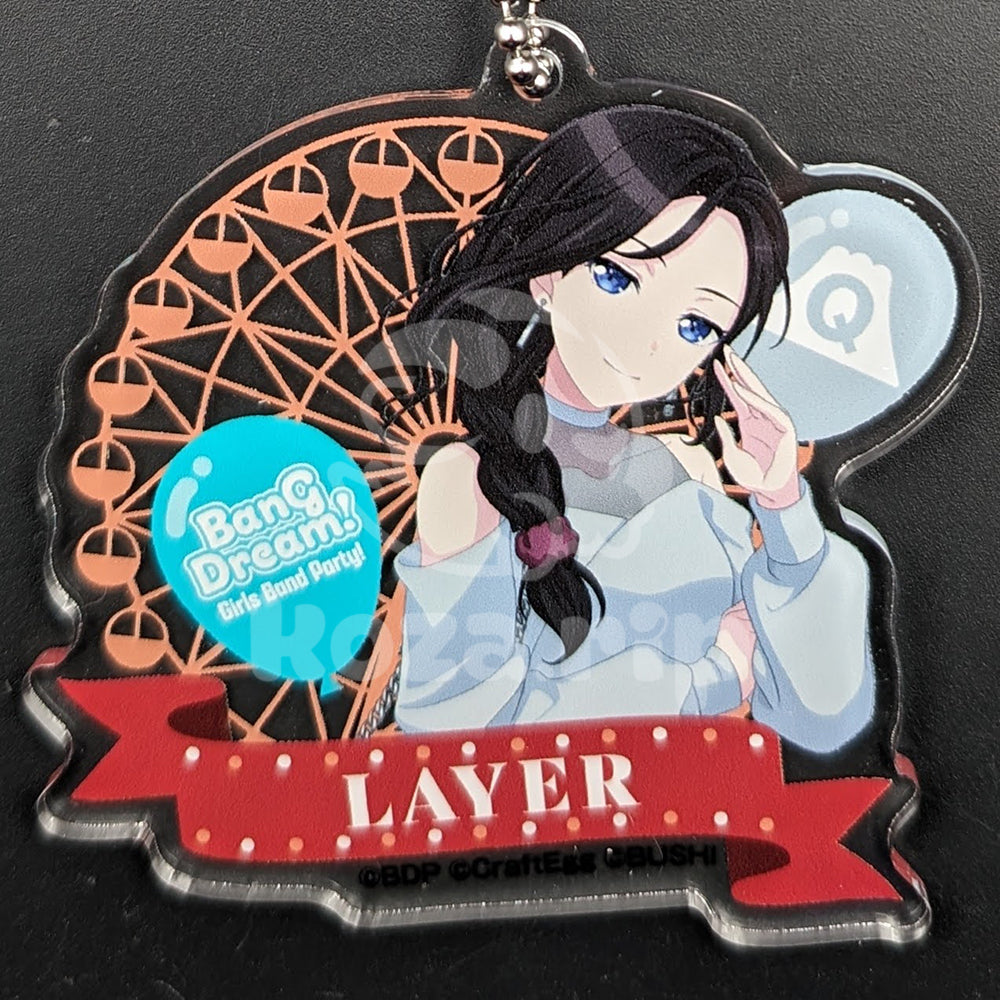 BanG Dream! × Fuji-Q 2023 - Acrylic Keychain - LAYER