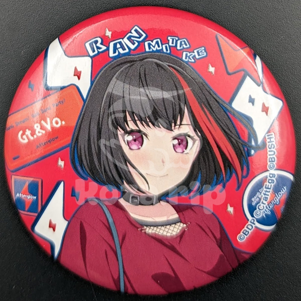 BanG Dream! × Village Vanguard - Can Badge - Ran Mitake