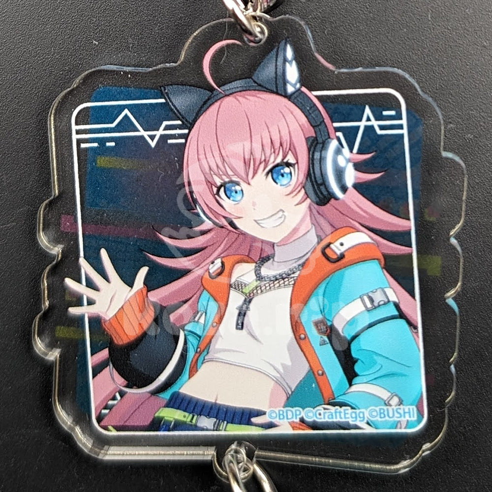 BanG Dream! BUSHIROAD ROCK FESTIVAL 2023 LIVE - Connecting Acrylic Keychain - CHU² (Chiyu Tamade)