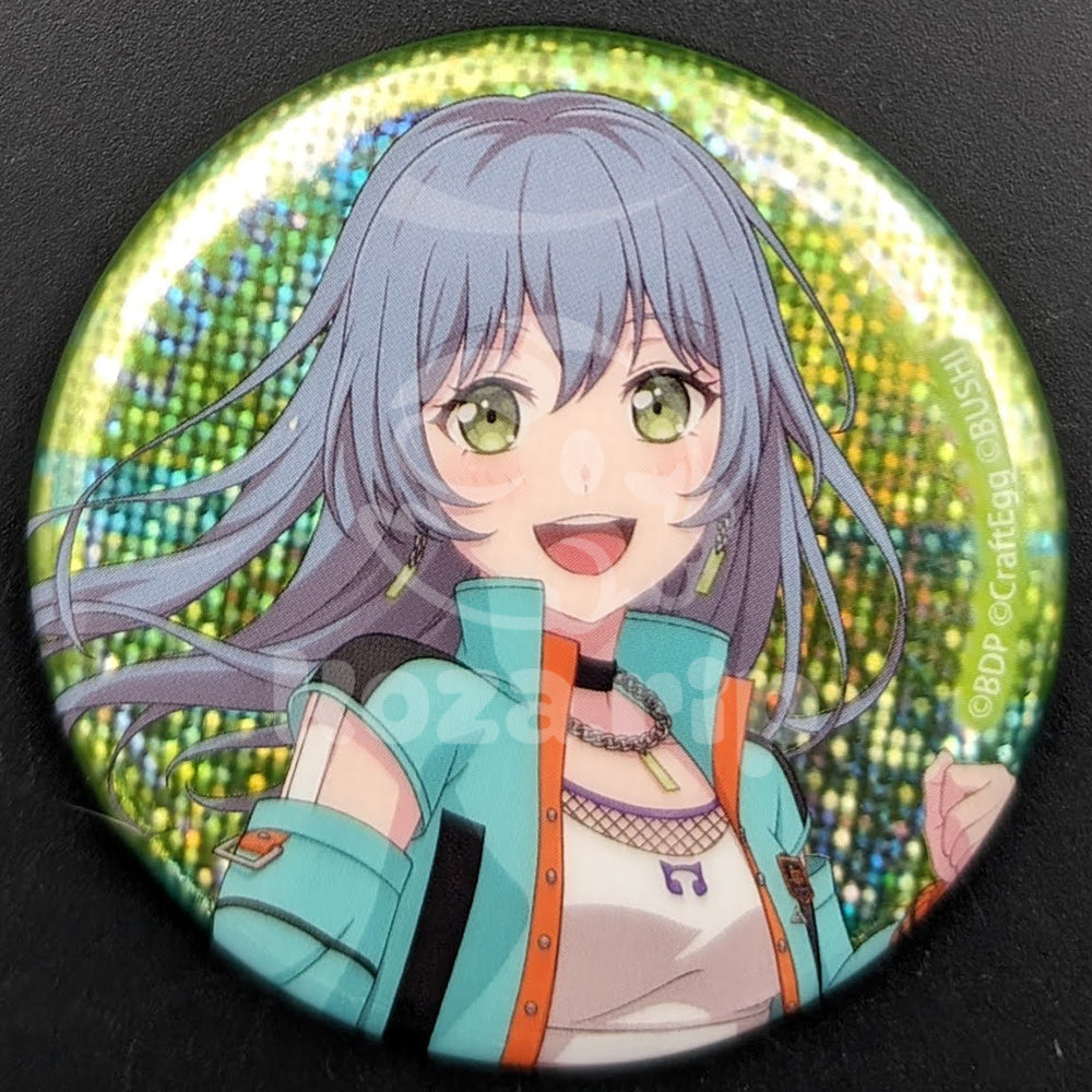 BanG Dream! BUSHIROAD ROCK FESTIVAL 2023 LIVE - Hologram Can Badge - LOCK (Rokka Asahi)