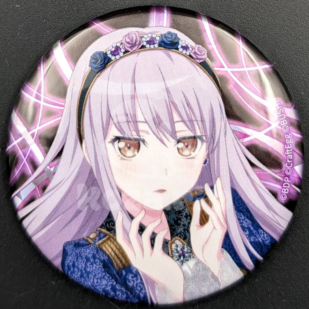 BanG Dream! Roselia "Farbe" LIVE - Hologram Can Badge - Yukina Minato