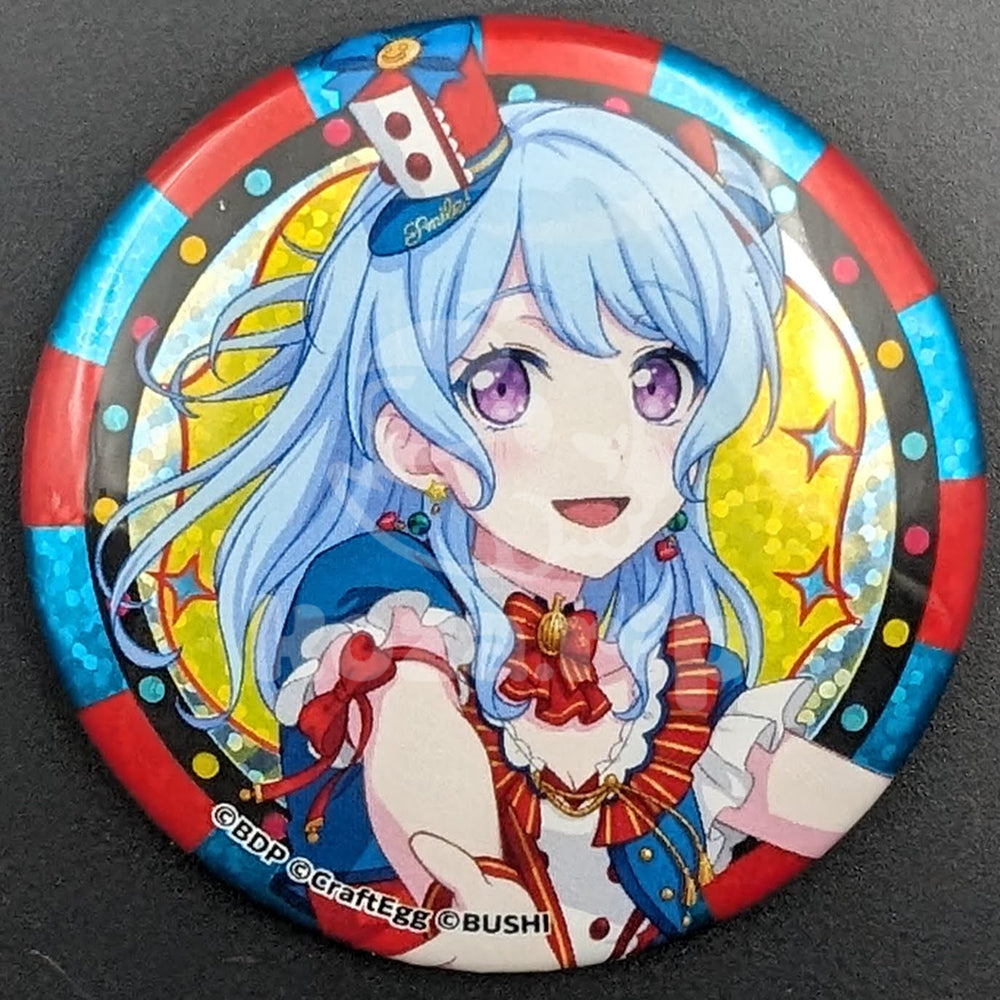 BanG Dream! Hello, Happy World! "Happy! Lucky! Smile! Festival!" LIVE - Hologram Can Badge - Kanon Matsubara