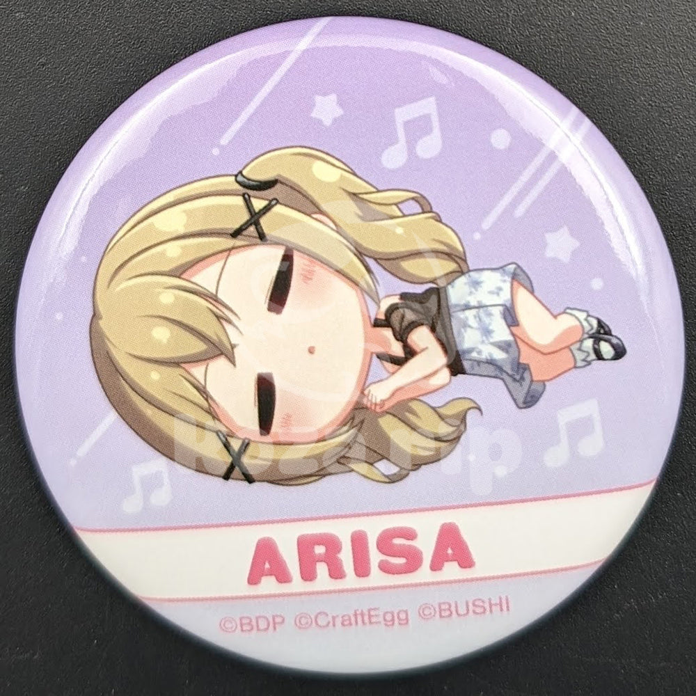 BanG Dream! - Can Badge - Arisa Ichigaya (Chibikoro ver.)