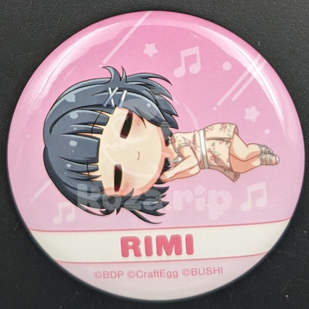 BanG Dream! - Can Badge - Rimi Ushigome (Chibikoro ver.)