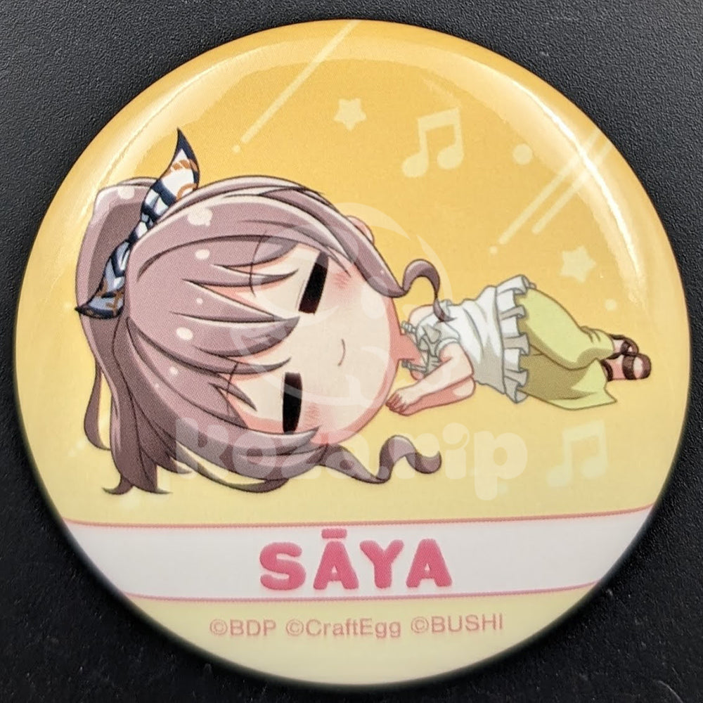 BanG Dream! - Can Badge - Saya Yamabuki (Chibikoro ver.)