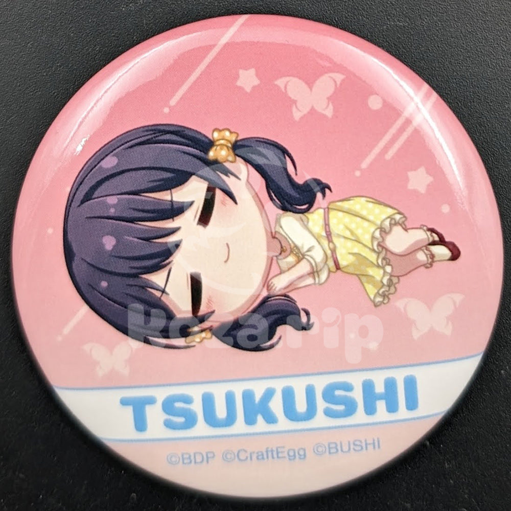 BanG Dream! - Can Badge - Tsukushi Futaba (Chibikoro ver.)
