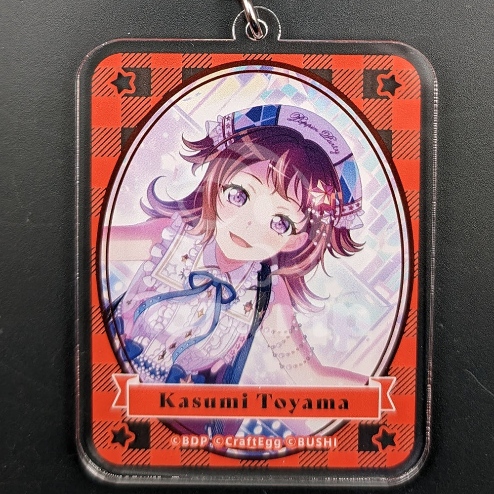 BanG Dream! - Acrylic Keychain - Kasumi Toyama ("Campus Beat!!")