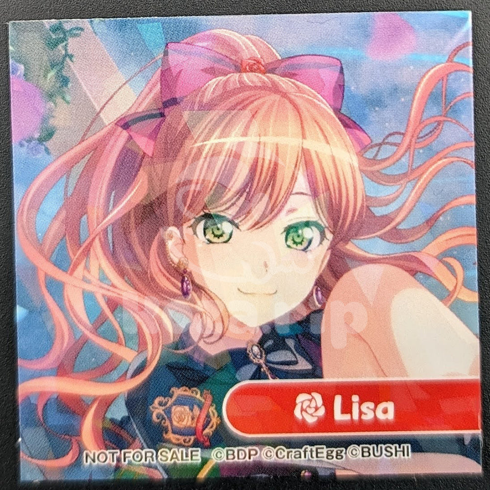 BanG Dream! - Hologram Sticker - Lisa Imai ("This Warmth in My Heart")