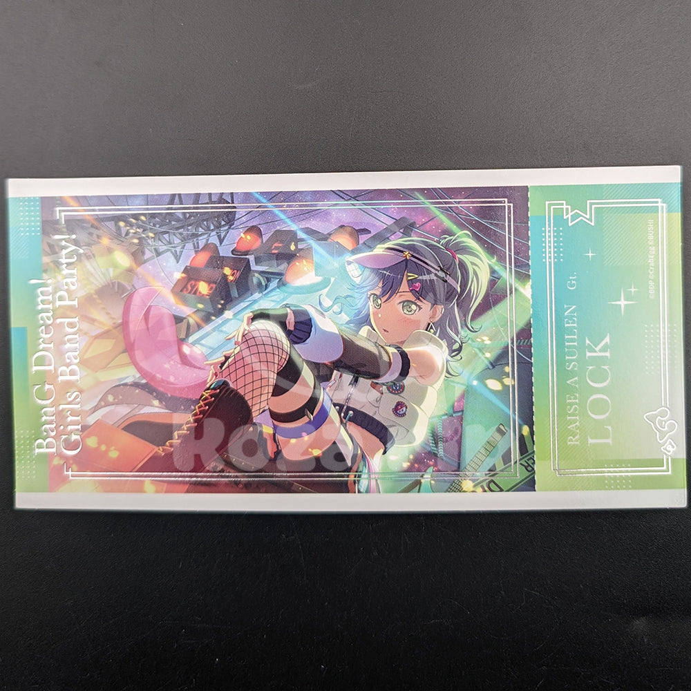 BanG Dream! - Ticket Sticker - LOCK (Rokka Asahi) ("From the past")