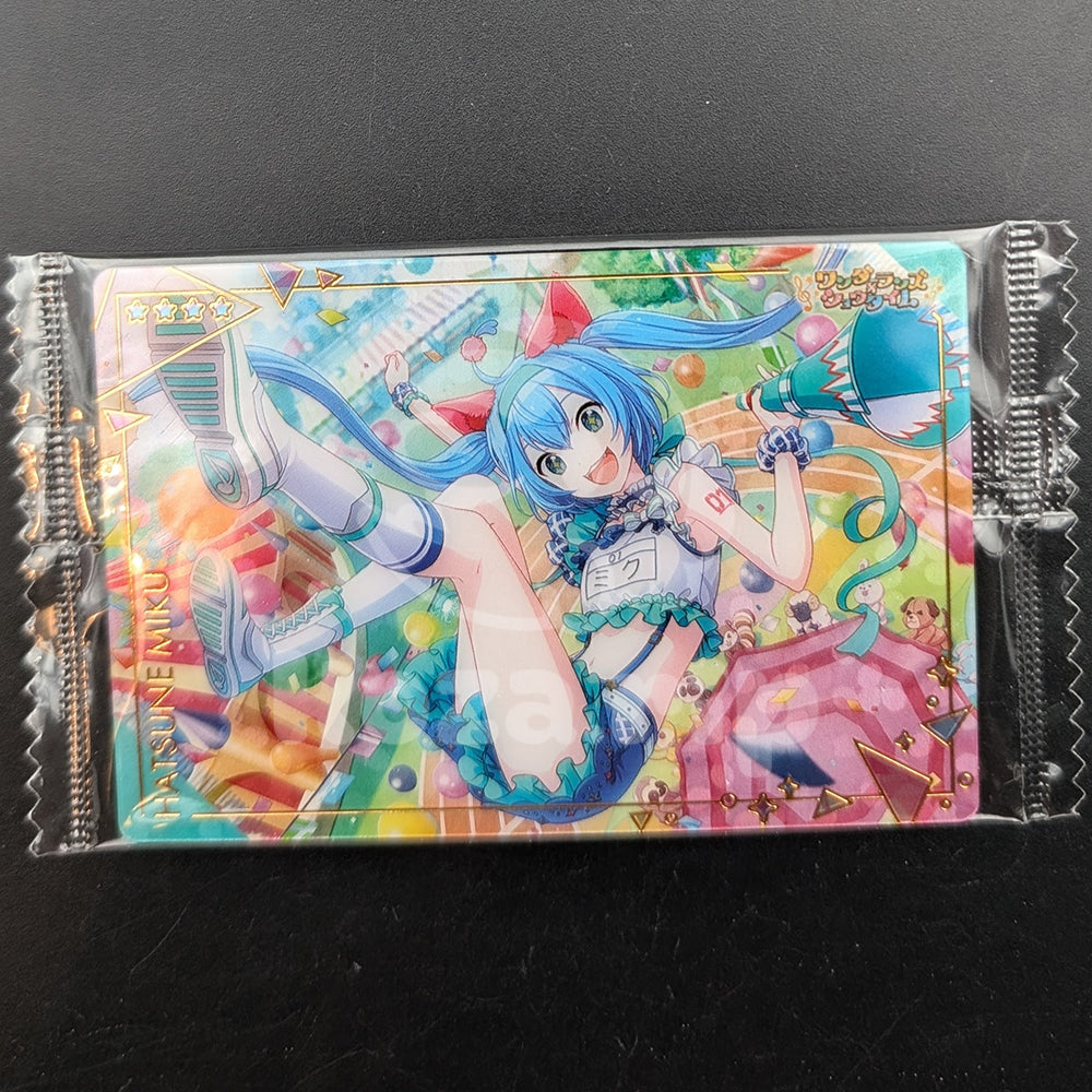 Project SEKAI - Wafer Card Series 5 - 04/26 - Miku Hatsune (Wonderlands x Showtime ver.)