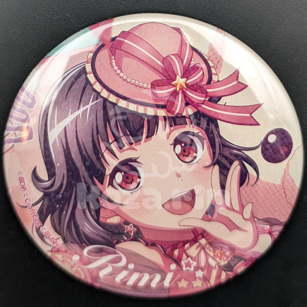 BanG Dream! - Large Hologram Can Badge - Rimi Ushigome ("How My Heart Sings!")