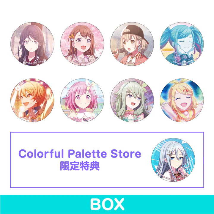 Project SEKAI - Glitter Can Badge - Minori Hanasato ("Singing Among the Cherry Blossoms")