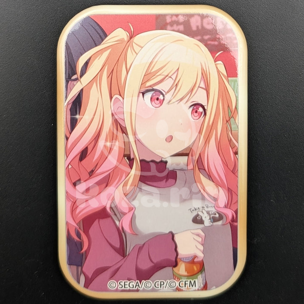 Project SEKAI - Square Can Badge - Saki Tenma ("Echo My Melody")