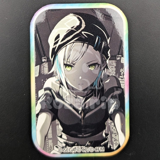 Project SEKAI - Square Can Badge - Shiho Hinomori ("Don't lose faith!" trained ver.)