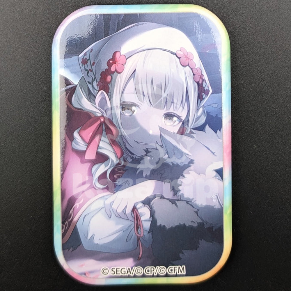 Project SEKAI - Square Can Badge - Kohane Azusawa ("Screaming?! Welcome to the Forest of Wolves!" trained ver.)