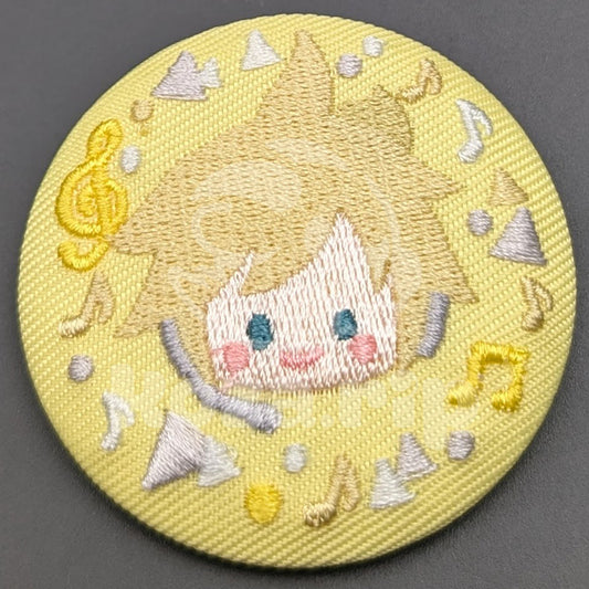 Project SEKAI - Embroidery Can Badge - Len Kagamine